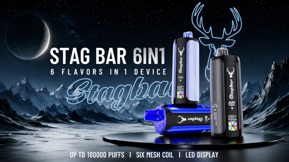 stag bar 6in1 180000 puffs